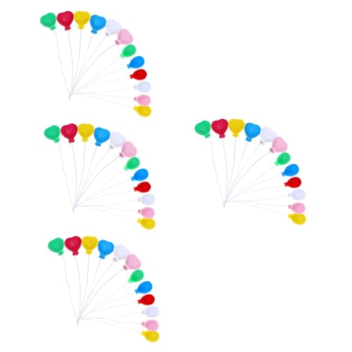 KONTONTY 4 Sätze Ballons Mini Luftballons Für Kuchendekoration Puppenhaus Zubehör Mikro Landschafts Diy Herz Und Rundform Hochwertige Party Deko Für Geburtstagsfeiern 12 Stück * 4 KONTONTY 4 Sätze Ballons Mini Luftballons Für Kuchendekoration Puppenhaus Zubehör Mikro Landschafts Diy Herz Und Rundform Hochwertige Party Deko Für Geburtstagsfeiern 12 Stück * 4 von KONTONTY