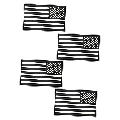 KONTONTY 4 Stück Amerikanische Flaggen Patches Strapazierfähige DIY Reparatur Flicken für Kleidung Rucksäcke Armbänder Vielseitige Aufnäher zum Aufbügeln und Dekorieren KONTONTY 4 Stück Amerikanische Flaggen Patches Strapazierfähige DIY Reparatur Flicken für Kleidung Rucksäcke Armbänder Vielseitige Aufnäher zum Aufbügeln und Dekorieren von KONTONTY