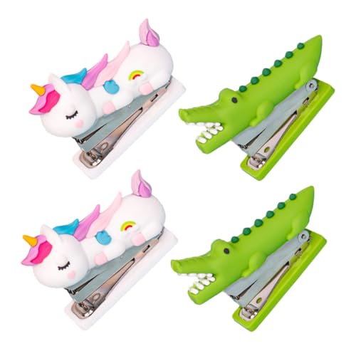 KONTONTY 4 Stück Cartoon Mini Hefter Schule Klein Form Schreibtisch Mädchen Für Liebenswert Regenbogen Schreibwaren Einhorn Klassenzimmer Studenten Winziger Hefter Kieselgel KONTONTY 4 Stück Cartoon Mini Hefter Schule Klein Form Schreibtisch Mädchen Für Liebenswert Regenbogen Schreibwaren Einhorn Klassenzimmer Studenten Winziger Hefter Kieselgel von KONTONTY