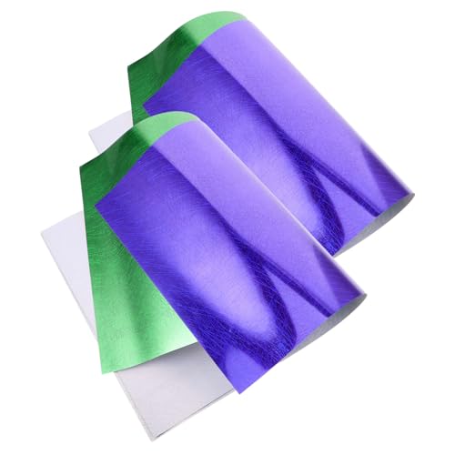 KONTONTY 4 Stück Leuchtschriftfolie Transferfolie Leuchttransfer Für Projekte DIY Glow Transfer Im Dunkeln Stoff Glow In Dark Htv Haustierkleidung Thermotransferdruck von KONTONTY