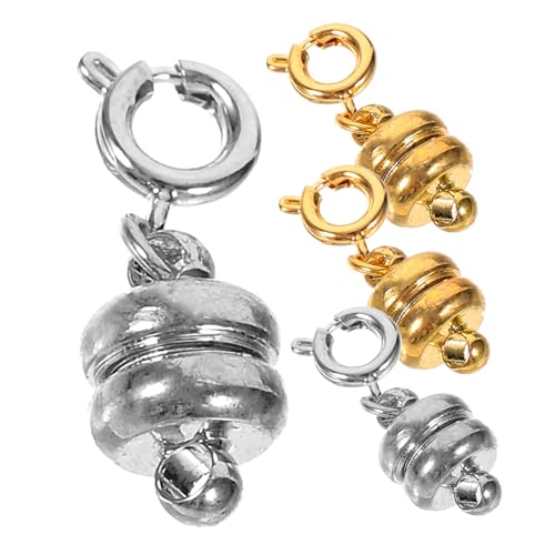 KONTONTY 4 Stück Magnetverschluss Schmuckverschluss Teiliges Langlebige Magnetschließe für Halsketten und Armbänder Einfache Handhabung Kratzfestes Geeignet für Diy Schmuckherstellung KONTONTY 4 Stück Magnetverschluss Schmuckverschluss Teiliges Langlebige Magnetschließe für Halsketten und Armbänder Einfache Handhabung Kratzfestes Geeignet für Diy Schmuckherstellung von KONTONTY