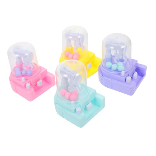 KONTONTY 4 Stück Mini-Gacha-Maschine Mini-Verkaufsautomaten Kinderspielzeug Maschinenspielzeug Babyspielzeug für set lernen Greifmaschine für Abs KONTONTY 4 Stück Mini-Gacha-Maschine Mini-Verkaufsautomaten Kinderspielzeug Maschinenspielzeug Babyspielzeug für set lernen Greifmaschine für Abs von KONTONTY