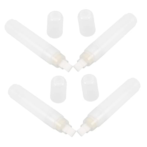KONTONTY 4 Stück Nachfüllbare Leere Marker Flache Spitze Lackstifte für Öl Wasser Tintenfüllung Vielseitige Schulbedarf Zubehör für Kunst Tafel Glas und DIY Malerei KONTONTY 4 Stück Nachfüllbare Leere Marker Flache Spitze Lackstifte für Öl Wasser Tintenfüllung Vielseitige Schulbedarf Zubehör für Kunst Tafel Glas und DIY Malerei von KONTONTY