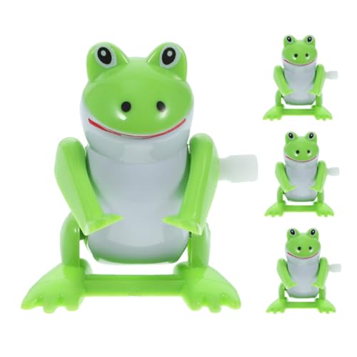 KONTONTY 4 Stück Teiliges Aufziehspielzeug Kleine Springende Froschfiguren Batteriefreie Mechanische Tier spielzeuge als Party mitgebsel und Geburtstagsgeschenke KONTONTY 4 Stück Teiliges Aufziehspielzeug Kleine Springende Froschfiguren Batteriefreie Mechanische Tier spielzeuge als Party mitgebsel und Geburtstagsgeschenke von KONTONTY