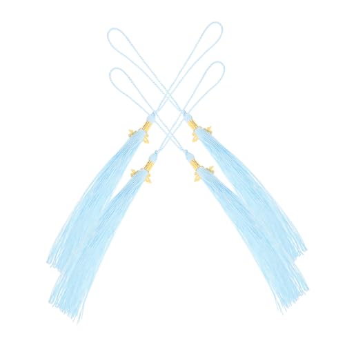 KONTONTY 4 Stück Teiliges Set Abschlussquasten Zubehör für Doktorhut und Abschlusskappen Kappenanhänger mit Goldcharms Diy Dekoration für Graduierungsfeiern KONTONTY 4 Stück Teiliges Set Abschlussquasten Zubehör für Doktorhut und Abschlusskappen Kappenanhänger mit Goldcharms Diy Dekoration für Graduierungsfeiern von KONTONTY