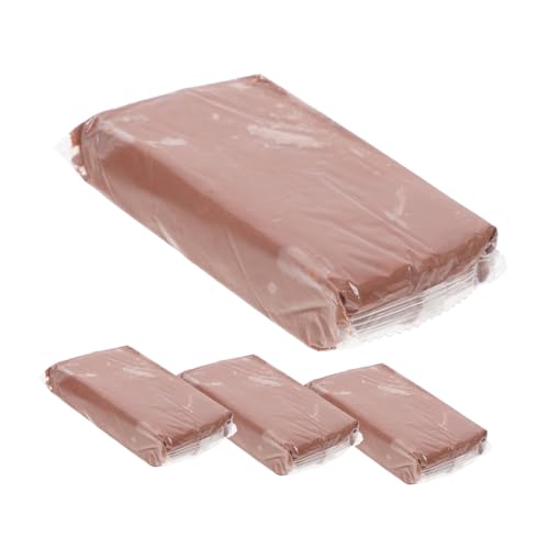 KONTONTY 4 Stück Teiliges Set Lufttrocknende Modelliermasse für Polymer Kreation DIY Bastelbedarf für Projekte Sicheres und Einfaches Arbeiten für Kunsthandwerk und Skulpturen KONTONTY 4 Stück Teiliges Set Lufttrocknende Modelliermasse für Polymer Kreation DIY Bastelbedarf für Projekte Sicheres und Einfaches Arbeiten für Kunsthandwerk und Skulpturen von KONTONTY