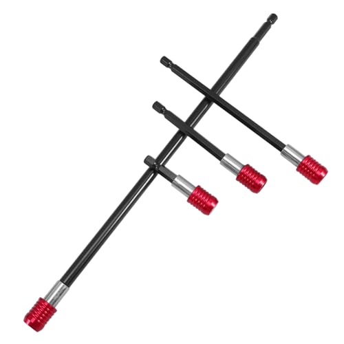 KONTONTY 4 Teiliges Verlängerungsstangen Set Verriegelbare Bohrerverlängerung Biegsame Bohrerverlängerung Schraubendreher Bit Adapter Bohrerverlängerungs Set Flexibler KONTONTY 4 Teiliges Verlängerungsstangen Set Verriegelbare Bohrerverlängerung Biegsame Bohrerverlängerung Schraubendreher Bit Adapter Bohrerverlängerungs Set Flexibler von KONTONTY