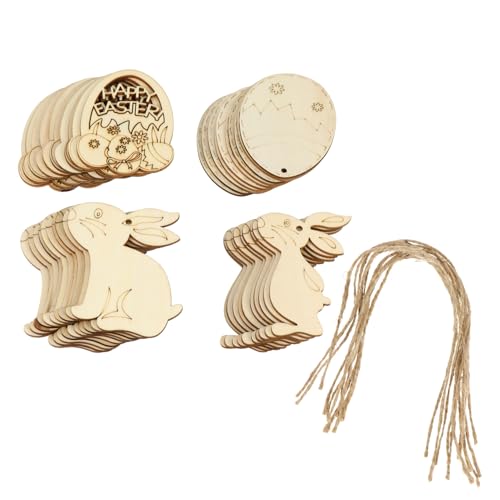 KONTONTY 40 Stück Dekorationen Hängechips Hängedekor Heimdekoration Basteln Frühlingsdekor Für Rustikale Heimdekoration Ornamente Unfertige Eier Anhänger Ausschnitte Party KONTONTY 40 Stück Dekorationen Hängechips Hängedekor Heimdekoration Basteln Frühlingsdekor Für Rustikale Heimdekoration Ornamente Unfertige Eier Anhänger Ausschnitte Party von KONTONTY