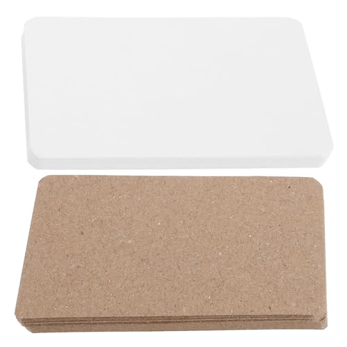 KONTONTY 400 Stück Blanko Kraft Postkarten DIY Bastelkarten Stabilem Karton für Dankeskarten Einladungen und Kreative Kunstprojekte für Schule und Familie KONTONTY 400 Stück Blanko Kraft Postkarten DIY Bastelkarten Stabilem Karton für Dankeskarten Einladungen und Kreative Kunstprojekte für Schule und Familie von KONTONTY