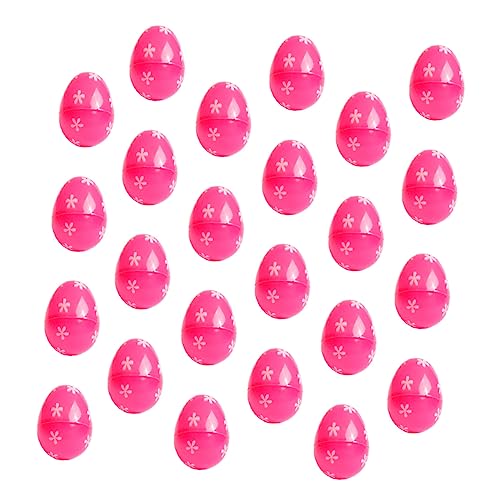 KONTONTY 48 Stück Osterei ostereier für ostergeschenk für osterbastelei Überraschung klein ostereier zum bemalen NEIN Osterzubehör kreative Ostern Plastik von KONTONTY