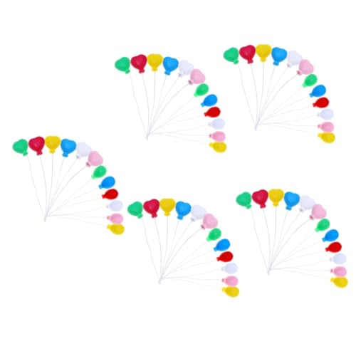 KONTONTY 5 Sätze Miniaturballons Mini Ballons Für Kuchendekoration Puppenhaus Ornamente Party Deko Vielseitige Farben Herz Für Diy Und Mikro Landschaften 12 Stück * 5 KONTONTY 5 Sätze Miniaturballons Mini Ballons Für Kuchendekoration Puppenhaus Ornamente Party Deko Vielseitige Farben Herz Für Diy Und Mikro Landschaften 12 Stück * 5 von KONTONTY