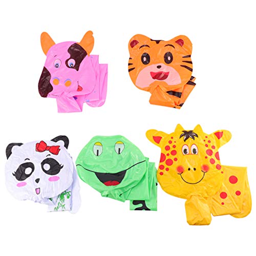 KONTONTY 5 Stück Aufblasbares Ballonspielzeug ballonie kidsballonie Kinderfestdekoration luftballons Ballongas spielzeuge Aufblasbares Tier für aufblasbares Tierspielzeug Green von KONTONTY