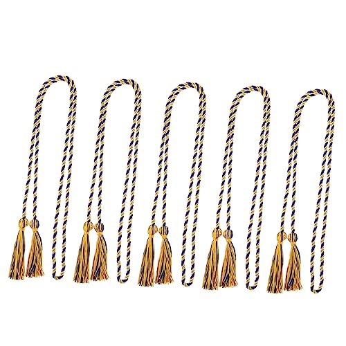 KONTONTY 5 Stück Teiliges Doktorhut Ehrenschnur Gold Blaue Abschlussquasten Leichte Dekorative Abschlusskleidung Accessoires Strapazierfähige Mehrzweck Dekoration für Absolventen KONTONTY 5 Stück Teiliges Doktorhut Ehrenschnur Gold Blaue Abschlussquasten Leichte Dekorative Abschlusskleidung Accessoires Strapazierfähige Mehrzweck Dekoration für Absolventen von KONTONTY
