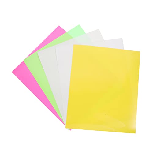 KONTONTY 5 Stück Teiliges Nachtleuchtendes Heat Transfer Vinyl für Textilien Luminous Iron Vinyl in Farben für Diy Projekte und Designs KONTONTY 5 Stück Teiliges Nachtleuchtendes Heat Transfer Vinyl für Textilien Luminous Iron Vinyl in Farben für Diy Projekte und Designs von KONTONTY