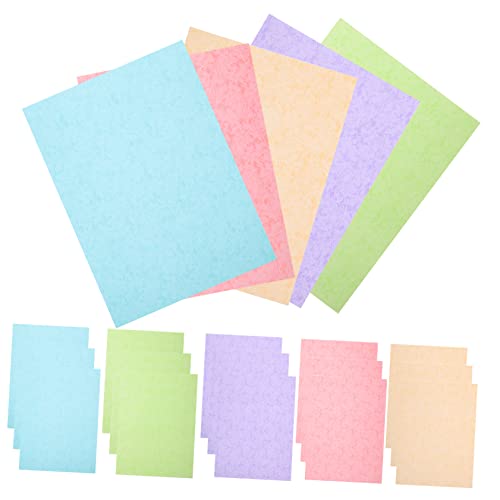 KONTONTY 50 Blatt Druckerpapier A4-Größe Pergamentblätter Kopierpapier für Drucker Bastelpapier dekoratives Faltpapier Origami-Papier für Jungen und Mädchen zufällige Farbe KONTONTY 50 Blatt Druckerpapier A4-Größe Pergamentblätter Kopierpapier für Drucker Bastelpapier dekoratives Faltpapier Origami-Papier für Jungen und Mädchen zufällige Farbe von KONTONTY