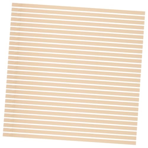 KONTONTY 50 Stück Bambusstab Streifen Holzstäbe Zum Basteln Holzhandwerk Holzhandwerk Architektur Holzstab Bastel Holzstab Holzstäbe Zum Basteln Basteln Bastelstäbe DIY Stäbe von KONTONTY