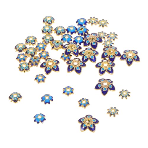 KONTONTY 50 Stück Blütenförmige Spacer Beads Caps Metall Endkappen für Diy Ohrringe Armbänder und Schmuckherstellung Faderesistent und Langlebig KONTONTY 50 Stück Blütenförmige Spacer Beads Caps Metall Endkappen für Diy Ohrringe Armbänder und Schmuckherstellung Faderesistent und Langlebig von KONTONTY