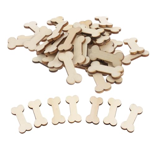 KONTONTY 50 Stücke Hund Geformt Ausschnitte Dekorative Holz Handwerk Ornamente Für Hund Geburtstag KONTONTY 50 Stücke Hund Geformt Ausschnitte Dekorative Holz Handwerk Ornamente Für Hund Geburtstag von KONTONTY