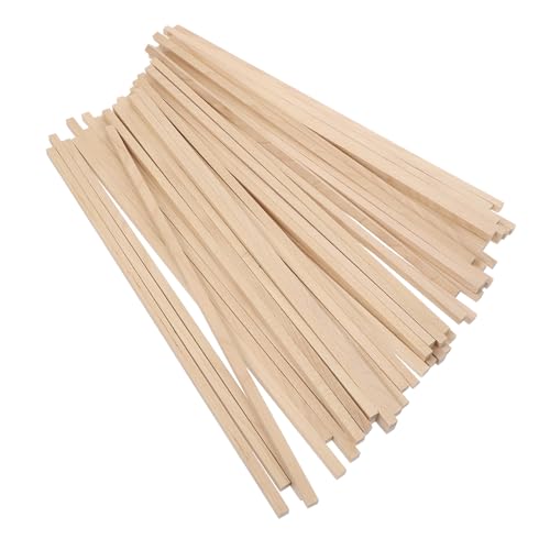 KONTONTY 50 Stück Holzstäbchen für DIY Bastelprojekte Quadratische Holzleisten für Handwerk Dekoration und Modellbau für Anwendungen KONTONTY 50 Stück Holzstäbchen für DIY Bastelprojekte Quadratische Holzleisten für Handwerk Dekoration und Modellbau für Anwendungen von KONTONTY
