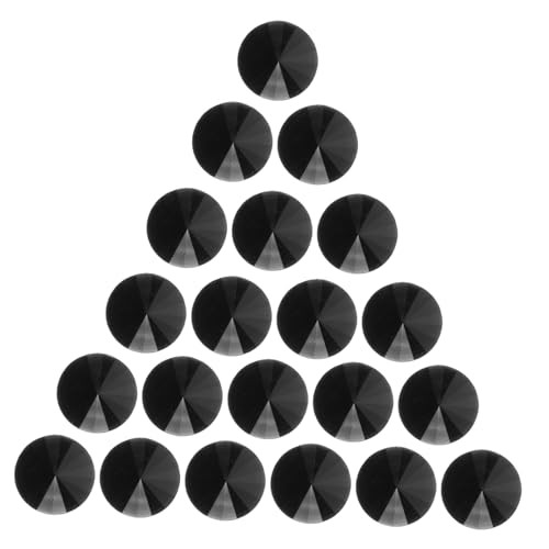 KONTONTY 50 Stück Kristall Pulloverknöpfe Künstliche Kristallknöpfe DIY Nähknöpfe Bastelknöpfe Nähen Von Kristallknöpfen Dekorative Kristallknöpfe Nähperlen Anzugknöpfe Acryl von KONTONTY