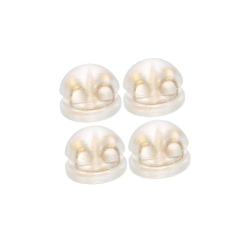 KONTONTY 50 Stück Ohrstecker Verschlüsse aus Kupfer und Silikon DIY Schmuckzubehör Goldfarbene Ohrring Stopper Langlebig und Stilvoll für Ohrringe Basteln und Ohrläppchen Schutz KONTONTY 50 Stück Ohrstecker Verschlüsse aus Kupfer und Silikon DIY Schmuckzubehör Goldfarbene Ohrring Stopper Langlebig und Stilvoll für Ohrringe Basteln und Ohrläppchen Schutz von KONTONTY