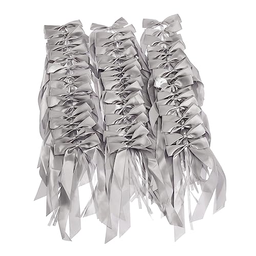 KONTONTY 50 Stück Satin Schleifenband Dekorative Bänder für Hochzeiten Weihnachten Bastelprojekte Schneeflocken Trim Dekorationen für und Einladungen KONTONTY 50 Stück Satin Schleifenband Dekorative Bänder für Hochzeiten Weihnachten Bastelprojekte Schneeflocken Trim Dekorationen für und Einladungen von KONTONTY