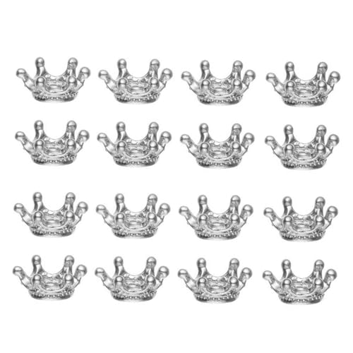 KONTONTY 50 Stück Vintage Metall Spacer Perlen Kronenform Große Loch Schmuckzubehör für DIY Armband Halskette Langlebige Zinklegierung Eleganter Retro Stil für Bastelprojekte KONTONTY 50 Stück Vintage Metall Spacer Perlen Kronenform Große Loch Schmuckzubehör für DIY Armband Halskette Langlebige Zinklegierung Eleganter Retro Stil für Bastelprojekte von KONTONTY