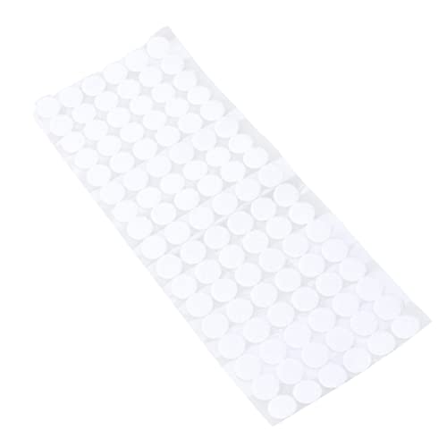 KONTONTY 500 Paare Selbstklebende Runde Klebepunkte Stark Haftende DIY Aufkleber für Langlebige Polyester Nylon Klettband Flicken Wasserfest für Heim und Büroanwendungen KONTONTY 500 Paare Selbstklebende Runde Klebepunkte Stark Haftende DIY Aufkleber für Langlebige Polyester Nylon Klettband Flicken Wasserfest für Heim und Büroanwendungen von KONTONTY
