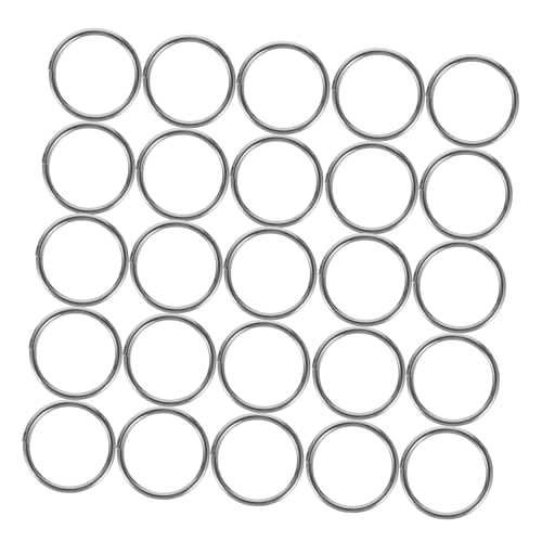 KONTONTY 500 Stück Mini-biegering, Runde Schlüsselanhänger Aus Metall, Verbinder Zur Herstellung Von Handarbeiten, Charms, Anhängern, Schlüsselanhängern, Ornamenten, Bastelzubehör KONTONTY 500 Stück Mini-biegering, Runde Schlüsselanhänger Aus Metall, Verbinder Zur Herstellung Von Handarbeiten, Charms, Anhängern, Schlüsselanhängern, Ornamenten, Bastelzubehör von KONTONTY