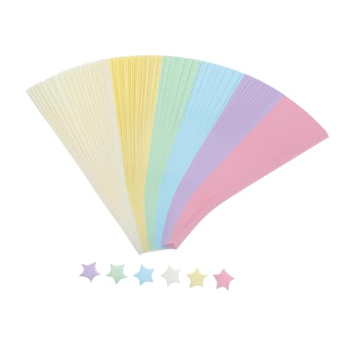 KONTONTY 540 Stück Origami-sternpapier Glitzernde Papierstreifen Glückssternpapier Origami-streifen Aus Folie -papierstreifen Weihnachts-origami-papier Schimmernde Papierstreifen KONTONTY 540 Stück Origami-sternpapier Glitzernde Papierstreifen Glückssternpapier Origami-streifen Aus Folie -papierstreifen Weihnachts-origami-papier Schimmernde Papierstreifen von KONTONTY