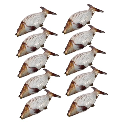 KONTONTY Niedliche Geburtstagsballons Mit Karpfenfisch-design 6 Stück Meerestier-angeldekoration Für Jungen Und Mädchen KONTONTY Niedliche Geburtstagsballons Mit Karpfenfisch-design 6 Stück Meerestier-angeldekoration Für Jungen Und Mädchen von KONTONTY