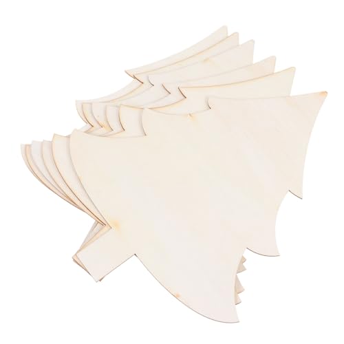 KONTONTY 6 Stück Holz Weihnachtsbaum Ornamente zum Bemalen DIY für Weihnachtsdeko für Baum Fenster Türen und Mehr KONTONTY 6 Stück Holz Weihnachtsbaum Ornamente zum Bemalen DIY für Weihnachtsdeko für Baum Fenster Türen und Mehr von KONTONTY