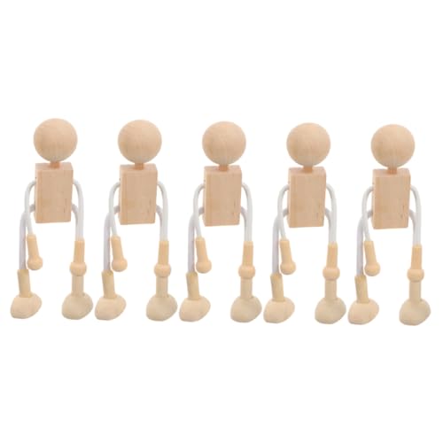 KONTONTY 6 Stück Holzspielzeug Figur Handwerk Puppe unvollendet Herstellung Karikatur Zahlen Mini- Simulationsspielzeug Miniaturspielzeug Kleinkindspielzeug kleine Spielsachen KONTONTY 6 Stück Holzspielzeug Figur Handwerk Puppe unvollendet Herstellung Karikatur Zahlen Mini- Simulationsspielzeug Miniaturspielzeug Kleinkindspielzeug kleine Spielsachen von KONTONTY