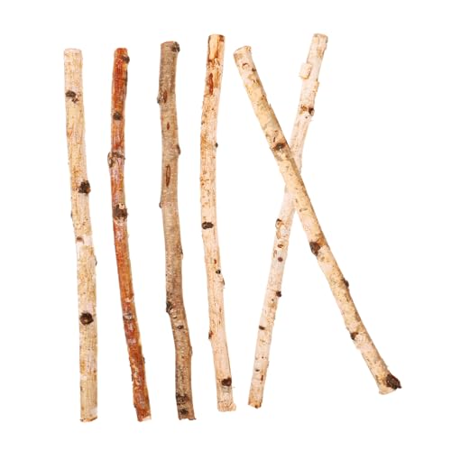 KONTONTY Holzstäbe Zum Basteln Natürliche Äste Und Zweige Deko Lange Bastelstäbe Aus Holzmaterial Für Rustikale Heimdekorationen von KONTONTY