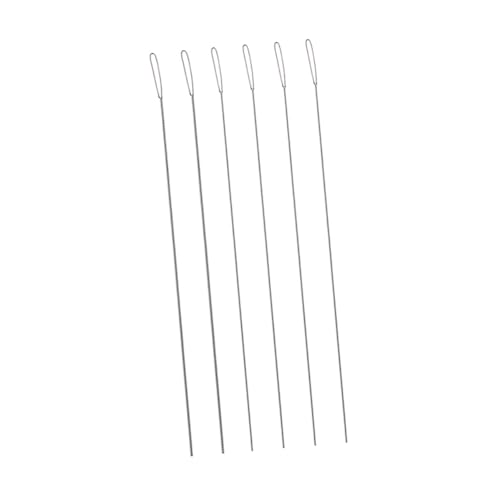 KONTONTY 6 Stück Perlennadeln Groß Werkzeug Stricknadeln Auge Stricken Nadeln Für Wolle Zubehör Sticknadel Nadeln Nähen Nähnadel KONTONTY 6 Stück Perlennadeln Groß Werkzeug Stricknadeln Auge Stricken Nadeln Für Wolle Zubehör Sticknadel Nadeln Nähen Nähnadel von KONTONTY