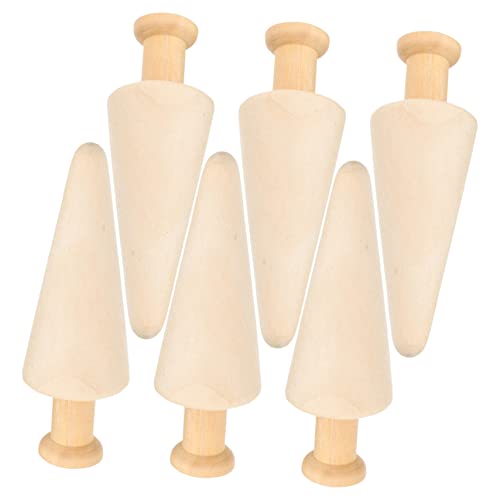 KONTONTY 6 Stück Selbstgemachte Bäume Modern Ornament Miniaturen Baum Dekorationen Unvollendet Rohlinge Basteln Malen Klein Mini-holzbäume Selber Machen Holzhandwerk Selber Machen Hölzern KONTONTY 6 Stück Selbstgemachte Bäume Modern Ornament Miniaturen Baum Dekorationen Unvollendet Rohlinge Basteln Malen Klein Mini-holzbäume Selber Machen Holzhandwerk Selber Machen Hölzern von KONTONTY