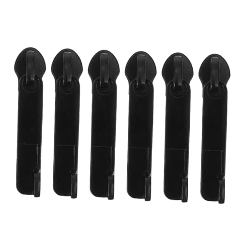 KONTONTY 6 Stück Teiliges Nylon Reißverschlusszieher Explosionsgeschützte Gepäckschloss Hole Reparatur Zubehör für Sicheres Reisen Wasserdichtes und Langlebiges Material für Outdoor von KONTONTY