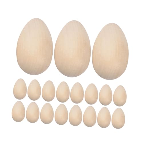 KONTONTY 60 Stück Eier Aus Holz Gesprenkelte Eier Verschachtelung Dekorateur Party-ei-dekorationen Mini Spielzeugeier Zum Bemalen Eierhölzer Osterei- Simulations-eierdekorationen KONTONTY 60 Stück Eier Aus Holz Gesprenkelte Eier Verschachtelung Dekorateur Party-ei-dekorationen Mini Spielzeugeier Zum Bemalen Eierhölzer Osterei- Simulations-eierdekorationen von KONTONTY