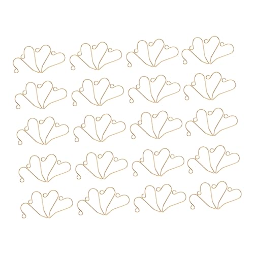 KONTONTY 60 Stück Teiliges Kupfer Ohrhaken Minimalistische Schmuckherstellung Handgemachte DIY Ohrhaken für Frauen Langlebige Ohrringverschlüsse für Künstlerisches Basteln und Individuellen KONTONTY 60 Stück Teiliges Kupfer Ohrhaken Minimalistische Schmuckherstellung Handgemachte DIY Ohrhaken für Frauen Langlebige Ohrringverschlüsse für Künstlerisches Basteln und Individuellen von KONTONTY
