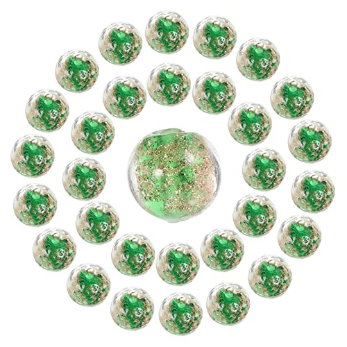 KONTONTY 60stücke Glass Beads Bastelperlen Für Schmuckherstellung Nachtleuchtende Glasperlen Für Armbänder Und Kreative Handarbeiten von KONTONTY