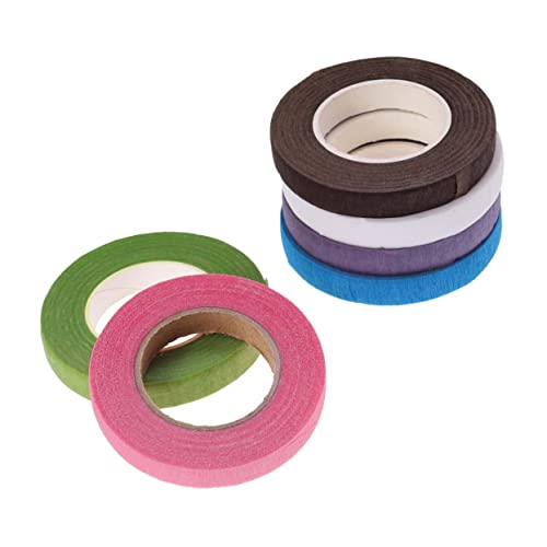 KONTONTY 6Rollen Blumenbänder À Yards Klebeband Farben Für DIY Bastelprojekte Blumenarrangements KONTONTY 6Rollen Blumenbänder À Yards Klebeband Farben Für DIY Bastelprojekte Blumenarrangements von KONTONTY