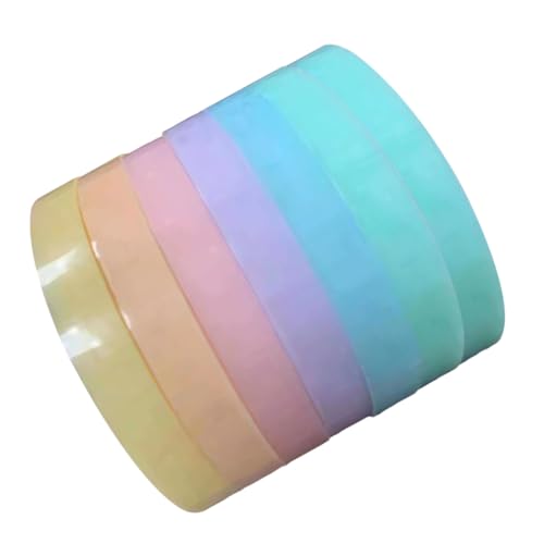 KONTONTY 7 Rollen Klebeband zum Ziehen Doppelseitig Anti Farbige DIY Klebebänder Transparent Stark Haftend Interaktives für Erwachsene Zufällige Farbe Zufällige Farbe KONTONTY 7 Rollen Klebeband zum Ziehen Doppelseitig Anti Farbige DIY Klebebänder Transparent Stark Haftend Interaktives für Erwachsene Zufällige Farbe Zufällige Farbe von KONTONTY