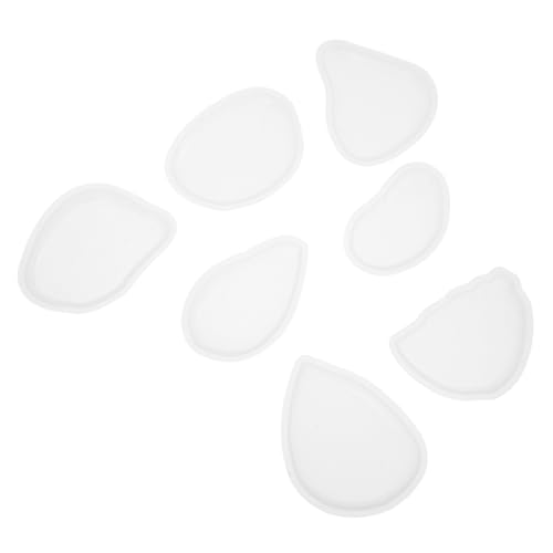 KONTONTY 7 Stück Teiliges Silikonformen Schmuckherstellung Irreguläre Anhängerformen für Resin-gießen Wiederverwendbare Stabile Halsketten Schlüsselanhänger-moulds für DIY Epoxidharz KONTONTY 7 Stück Teiliges Silikonformen Schmuckherstellung Irreguläre Anhängerformen für Resin-gießen Wiederverwendbare Stabile Halsketten Schlüsselanhänger-moulds für DIY Epoxidharz von KONTONTY