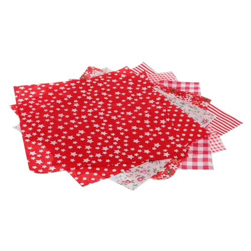 KONTONTY 7-teiliges Baumwollstoffpaket Zum Nähen Kreativer Patchworkstoff Für Diy-projekte Dekostoffe Zum Schneiden von KONTONTY