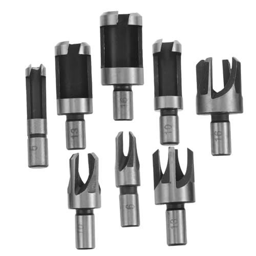 KONTONTY 8 Stück Holzbohrer -bit -set Schlagbohrer Rundbohrer Brennholzbohrer Bohrerzubehör Schmuckbohrer Kreisbohrer Für Löcher Tischlerwerkzeuge Langweilig Steinbohrer Für Beton Metall KONTONTY 8 Stück Holzbohrer -bit -set Schlagbohrer Rundbohrer Brennholzbohrer Bohrerzubehör Schmuckbohrer Kreisbohrer Für Löcher Tischlerwerkzeuge Langweilig Steinbohrer Für Beton Metall von KONTONTY