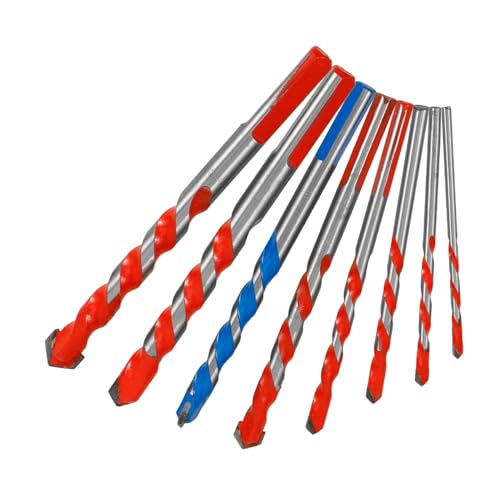 KONTONTY 8 Stück Multifunktional Drillbit Porzellan Mauerwerk Steinbohrer Fliesen-bit Bohrer Zum Bohren Von Löchern Betonbohrer Senkbohrer Präzisionsbohrer Wolfram Stahl KONTONTY 8 Stück Multifunktional Drillbit Porzellan Mauerwerk Steinbohrer Fliesen-bit Bohrer Zum Bohren Von Löchern Betonbohrer Senkbohrer Präzisionsbohrer Wolfram Stahl von KONTONTY