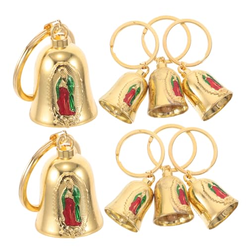 KONTONTY 8 Stück Retro Taschenanhänger Schlüsselanhänger Dekor Handtaschenanhänger Charms Windglocke Für Outdoor Charm Schlüsselanhänger Vintage Handwerksglocken Motorradglocken von KONTONTY