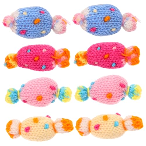 KONTONTY 8 Stück Teiliges DIY Candy Ornament Bunte Süßigkeitenverzierung zum Aufnähen für Kleidung Bastelprojekte Cartoon Stoffapplikationen für Handarbeitsliebhaber KONTONTY 8 Stück Teiliges DIY Candy Ornament Bunte Süßigkeitenverzierung zum Aufnähen für Kleidung Bastelprojekte Cartoon Stoffapplikationen für Handarbeitsliebhaber von KONTONTY