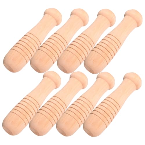 KONTONTY 8 Stücke Universal Holzgriff Ersatz Spachtel Griff Wärme-beständig Grip Für Küche Kochen Utensilien Garten Arbeit Werkzeug KONTONTY 8 Stücke Universal Holzgriff Ersatz Spachtel Griff Wärme-beständig Grip Für Küche Kochen Utensilien Garten Arbeit Werkzeug von KONTONTY