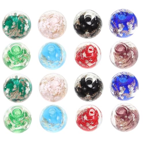 KONTONTY 80 Stück Leuchtende Glasperlen DIY Schmuckperlen für Armbänder Halsketten Bunte Mixfarbe Langlebig Leicht Glow in The Dark Perlen KONTONTY 80 Stück Leuchtende Glasperlen DIY Schmuckperlen für Armbänder Halsketten Bunte Mixfarbe Langlebig Leicht Glow in The Dark Perlen von KONTONTY